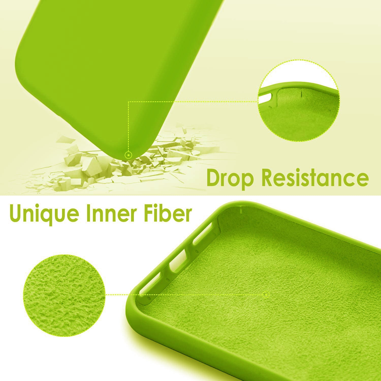 Liquid Silicone Case for Apple iPhone X / Xs