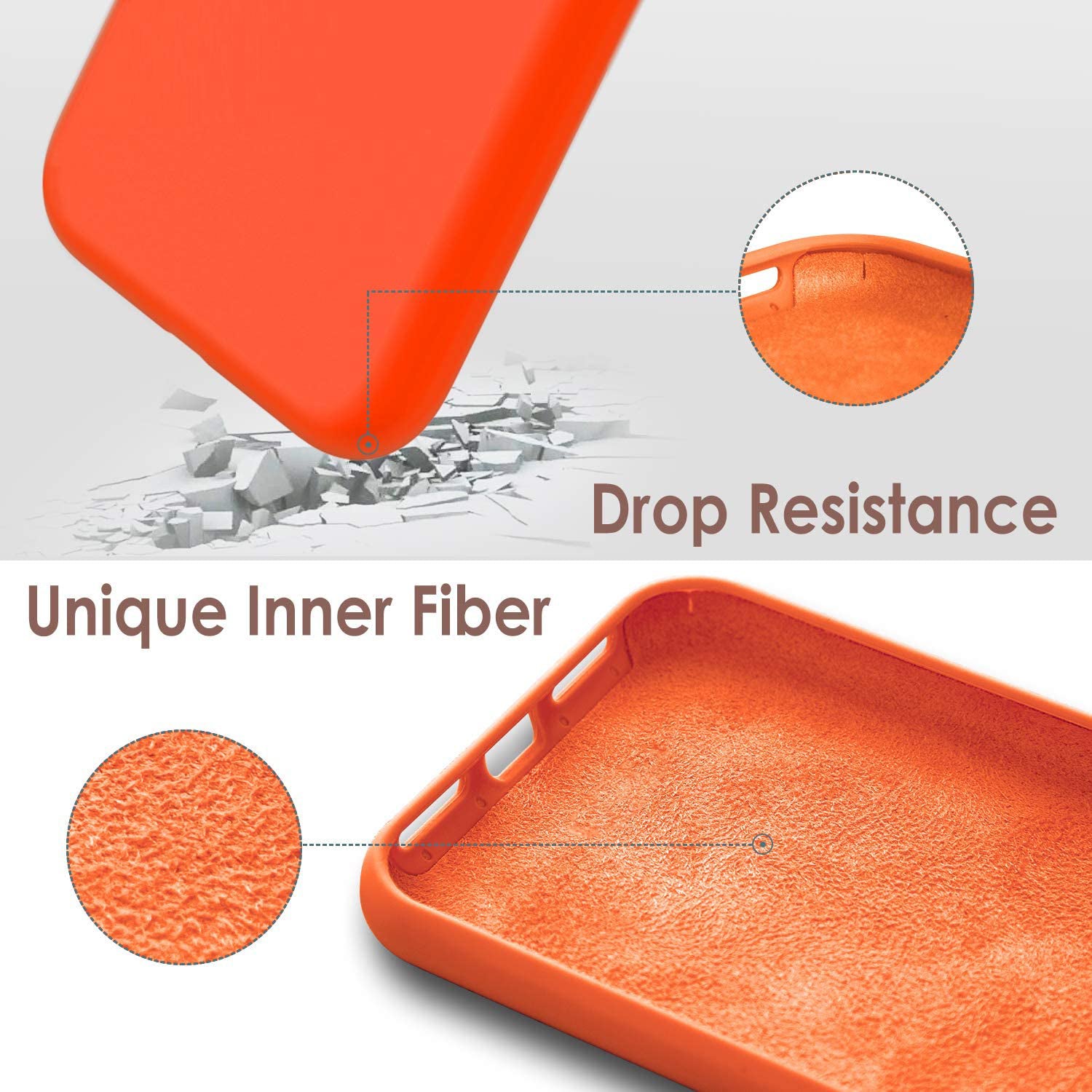 Liquid Silicone Case for Apple iPhone X / Xs