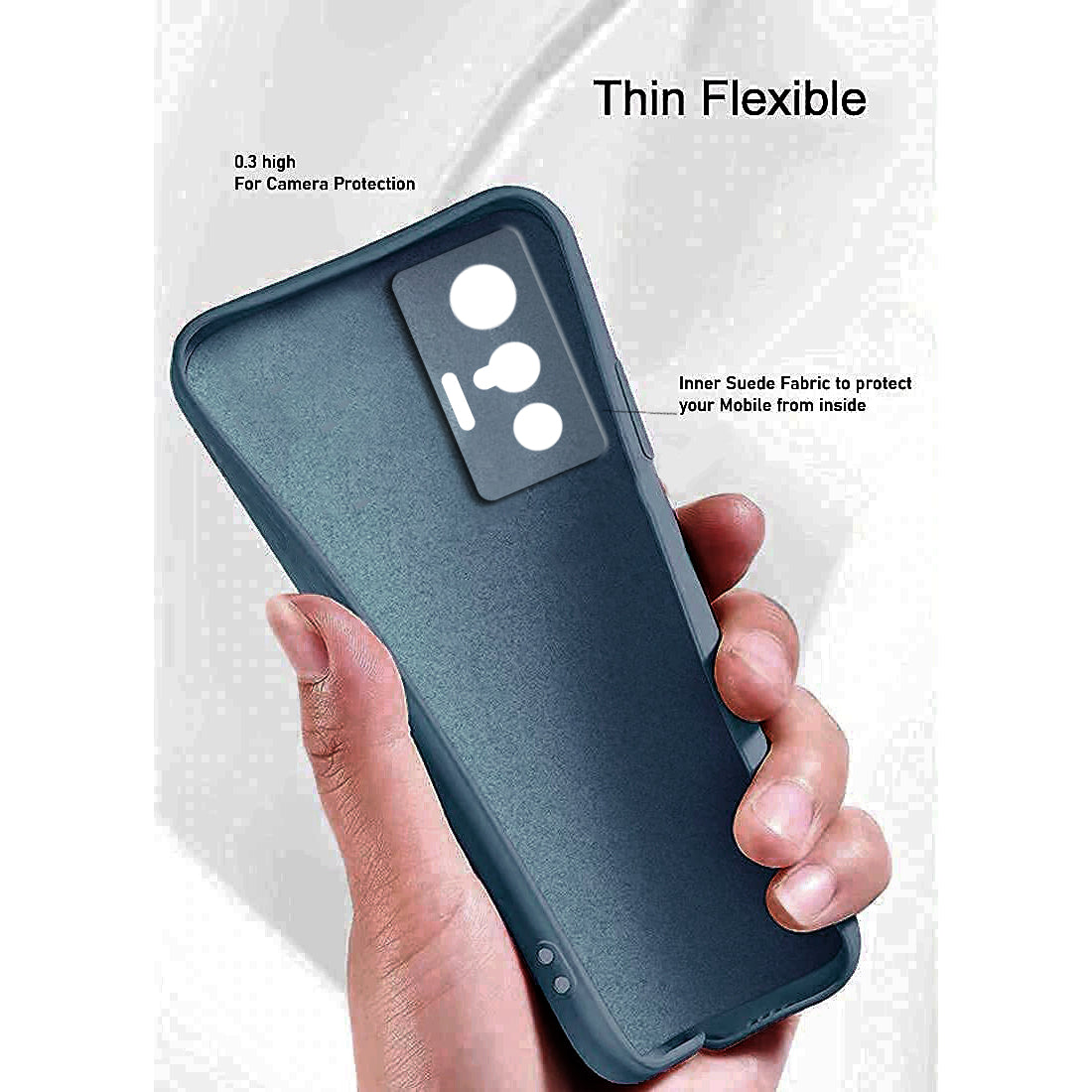 Liquid Silicone Case for Vivo X70 5G