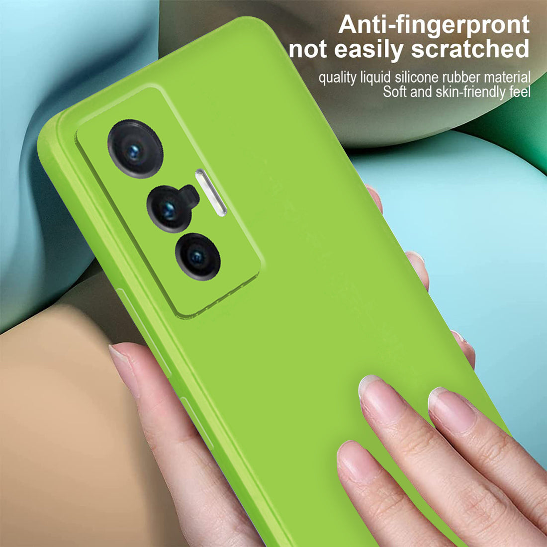 Liquid Silicone Case for Vivo X70 5G