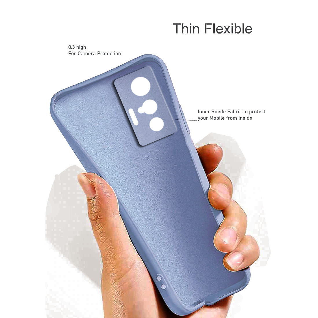 Liquid Silicone Case for Vivo X70 5G