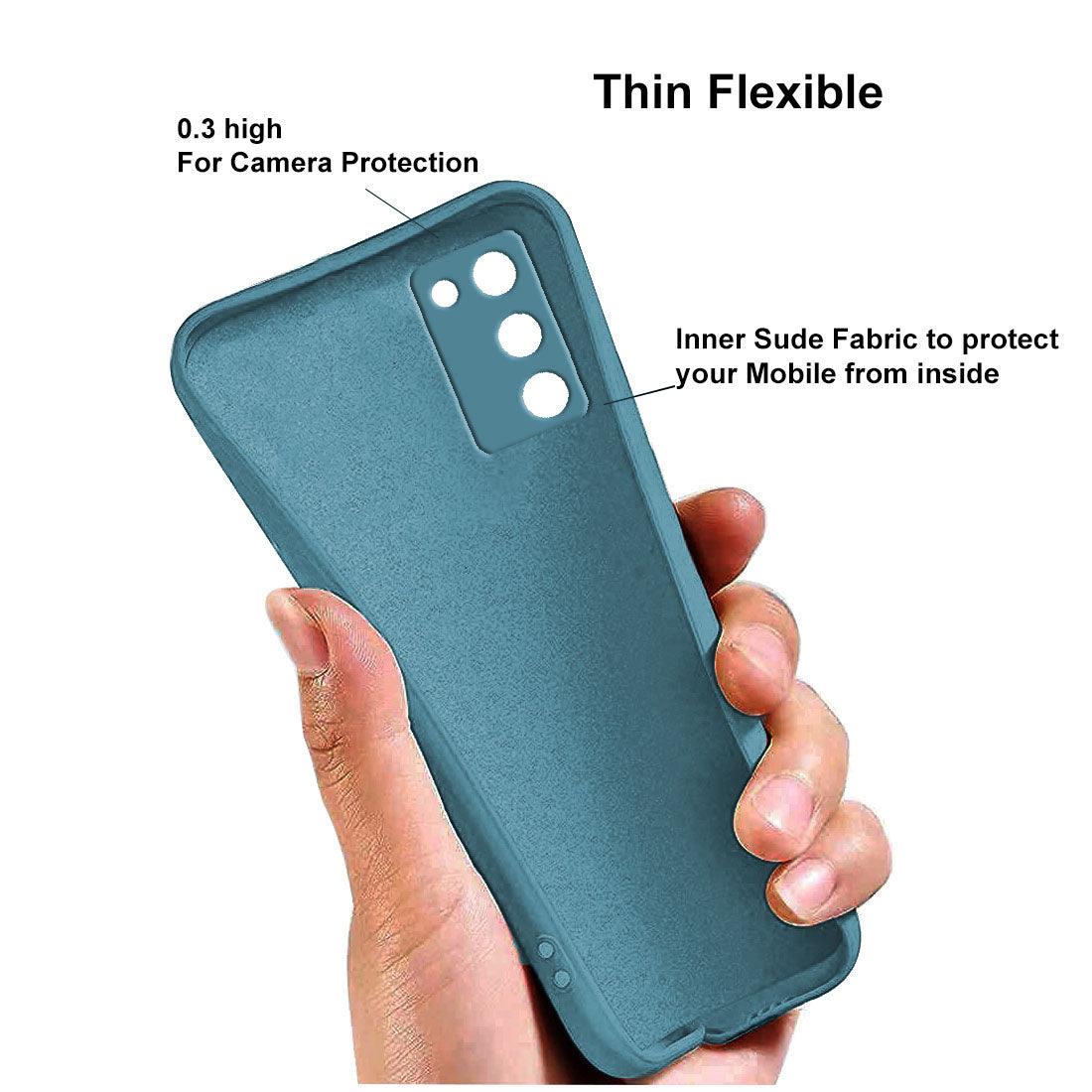 Liquid Silicone Case for Oppo A55 5G