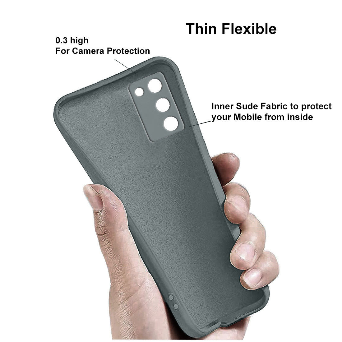 Liquid Silicone Case for Oppo A55 5G
