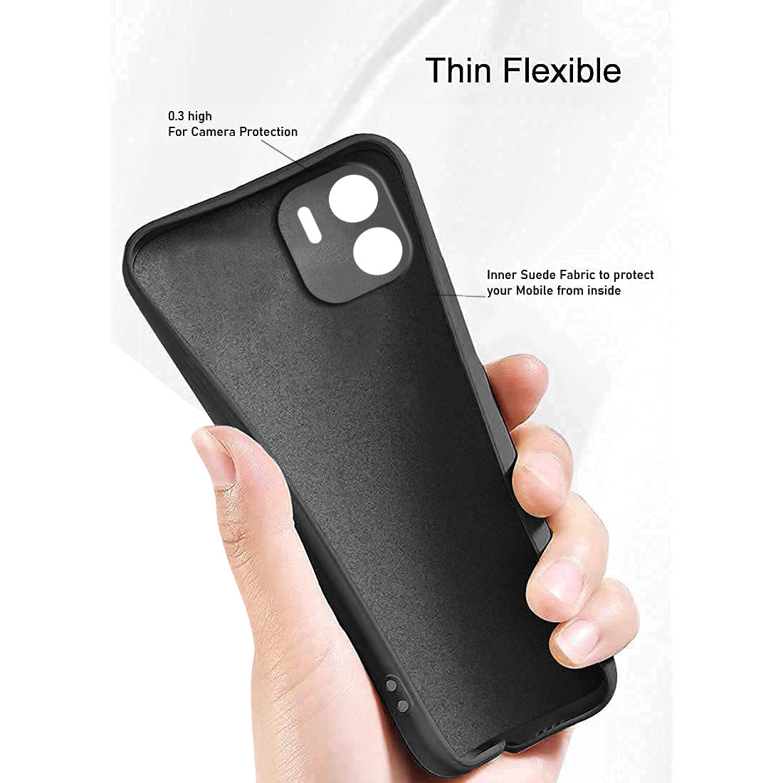 Liquid Silicone Case for Mi Redmi A1 4G / A2 4G