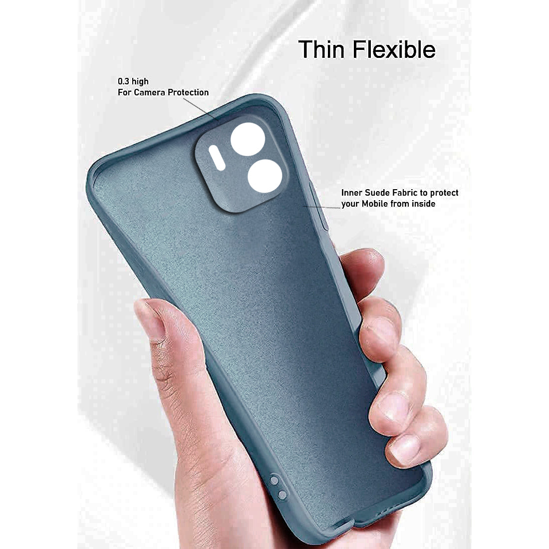Liquid Silicone Case for Mi Redmi A1 4G / A2 4G