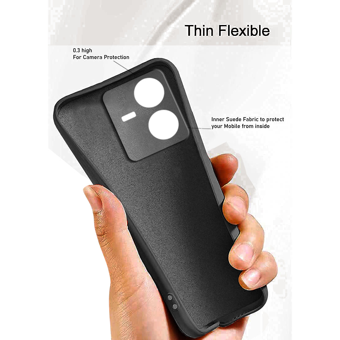 Liquid Silicone Case for Vivo Y22 4G / Y22S 4G