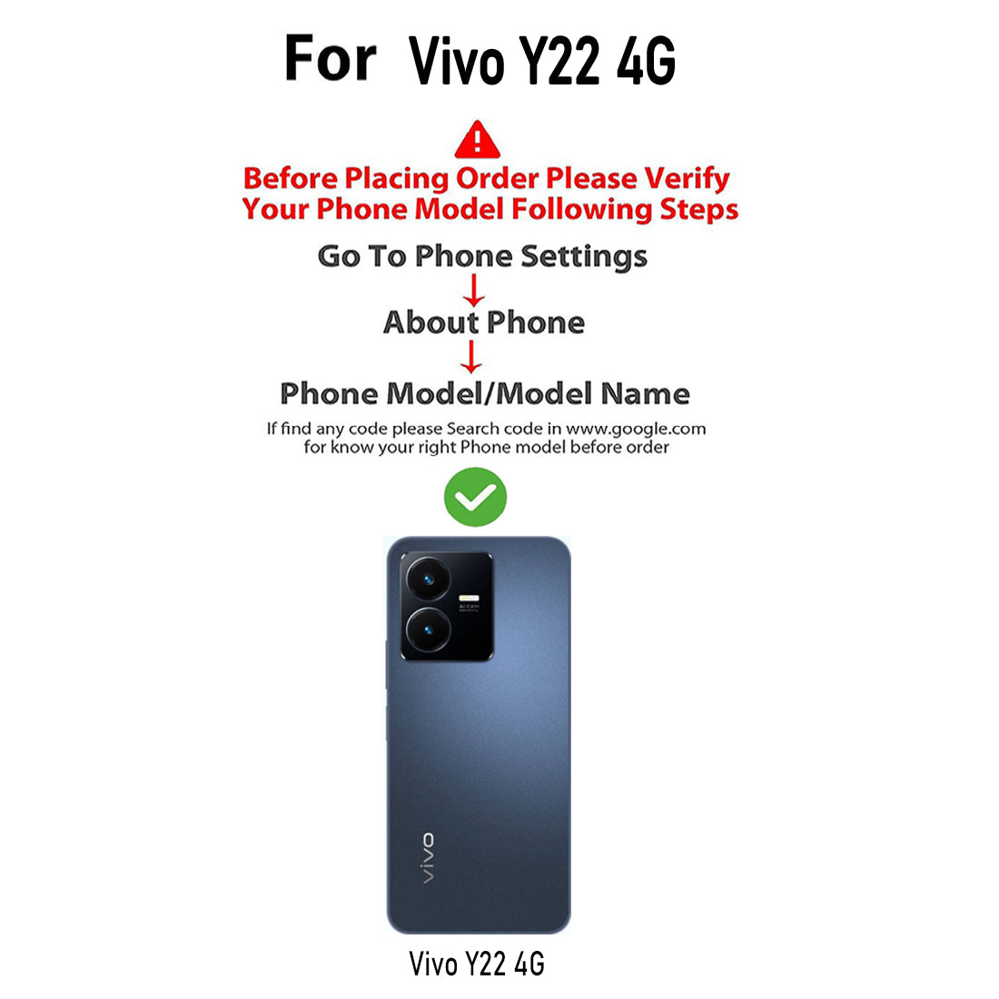 Liquid Silicone Case for Vivo Y22 4G / Y22S 4G