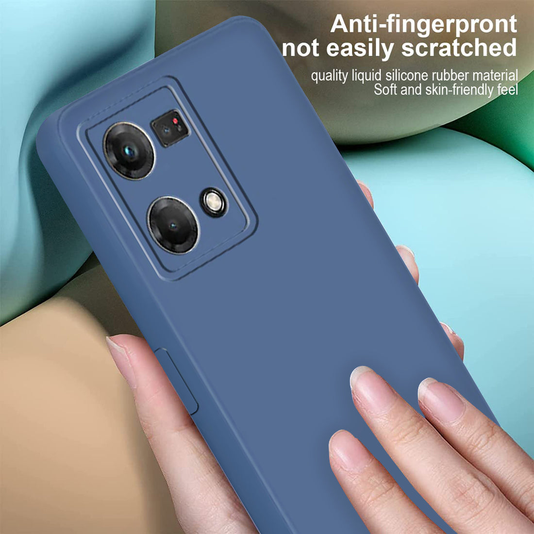 Liquid Silicone Case for Oppo F21S Pro 4G