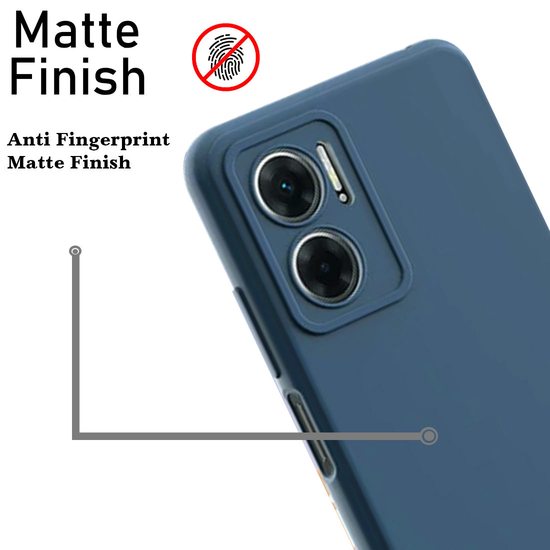 Liquid Silicone Case for Mi Redmi 11 Prime 5G