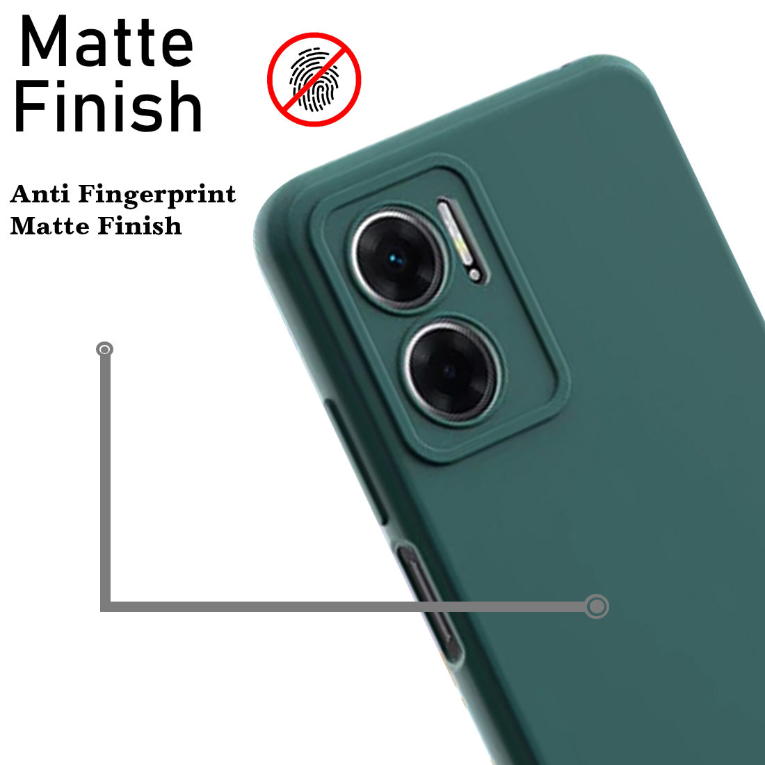 Liquid Silicone Case for Mi Redmi 11 Prime 5G