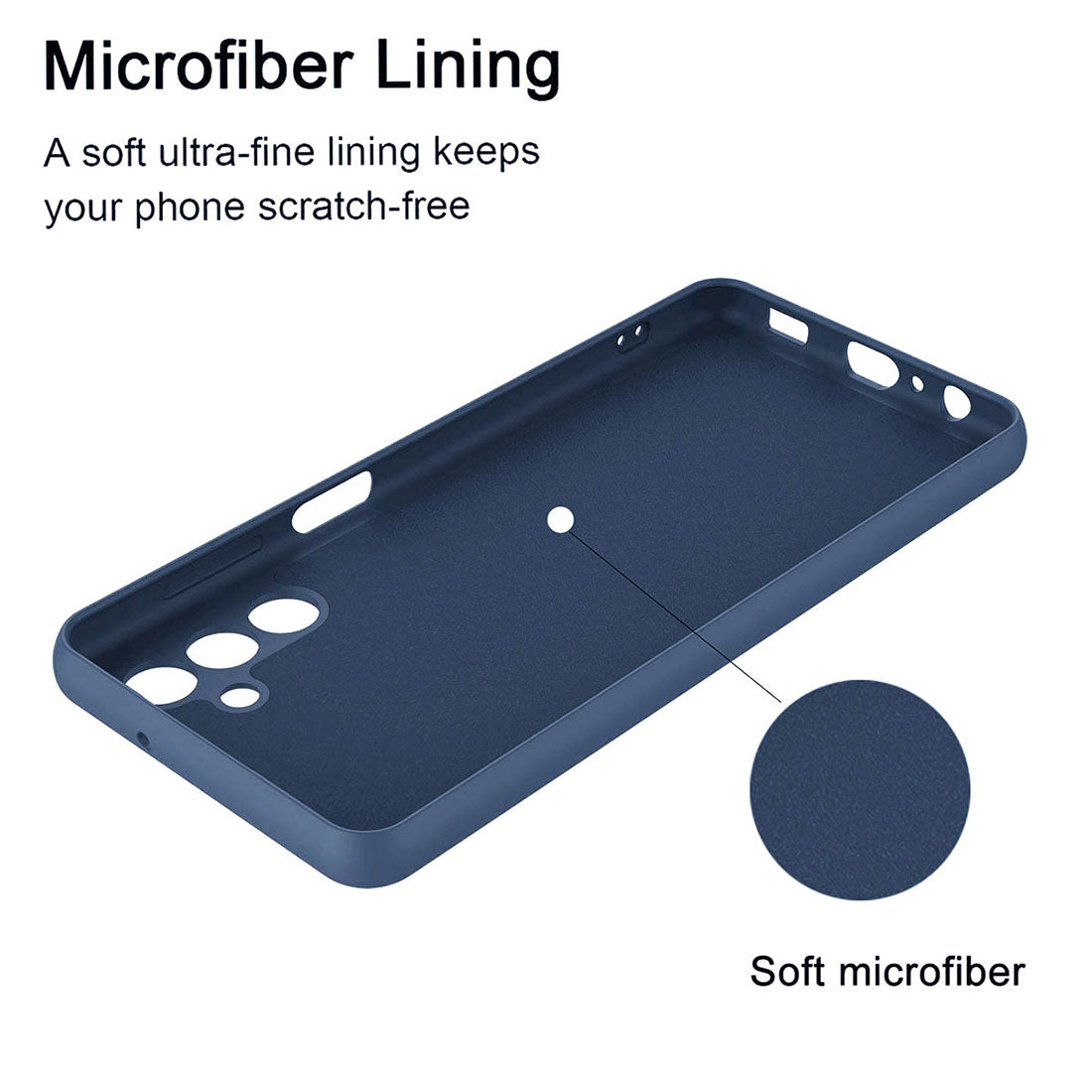 Liquid Silicone Case for Samsung Galaxy A04s 4G