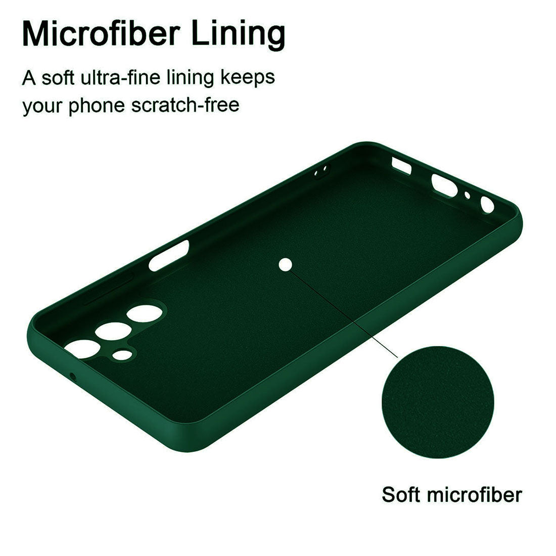 Liquid Silicone Case for Samsung Galaxy A04s 4G