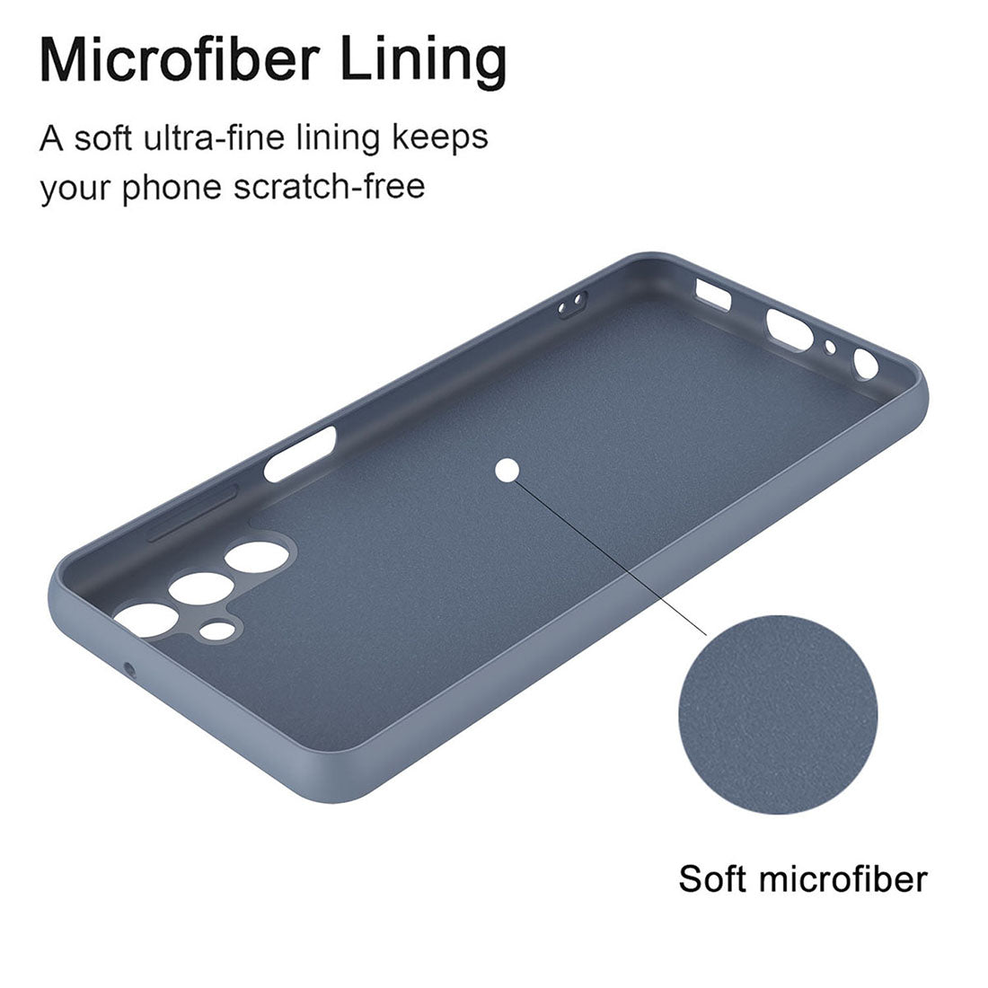 Liquid Silicone Case for Samsung Galaxy A04s 4G