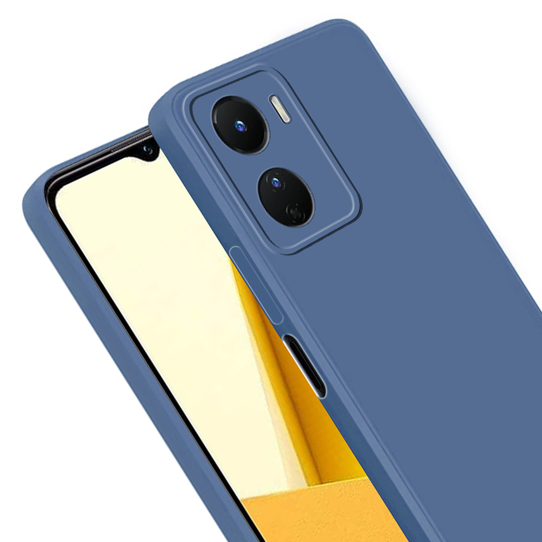 Liquid Silicone Case for Vivo Y16 4G / Y56 5G / T2x 5G