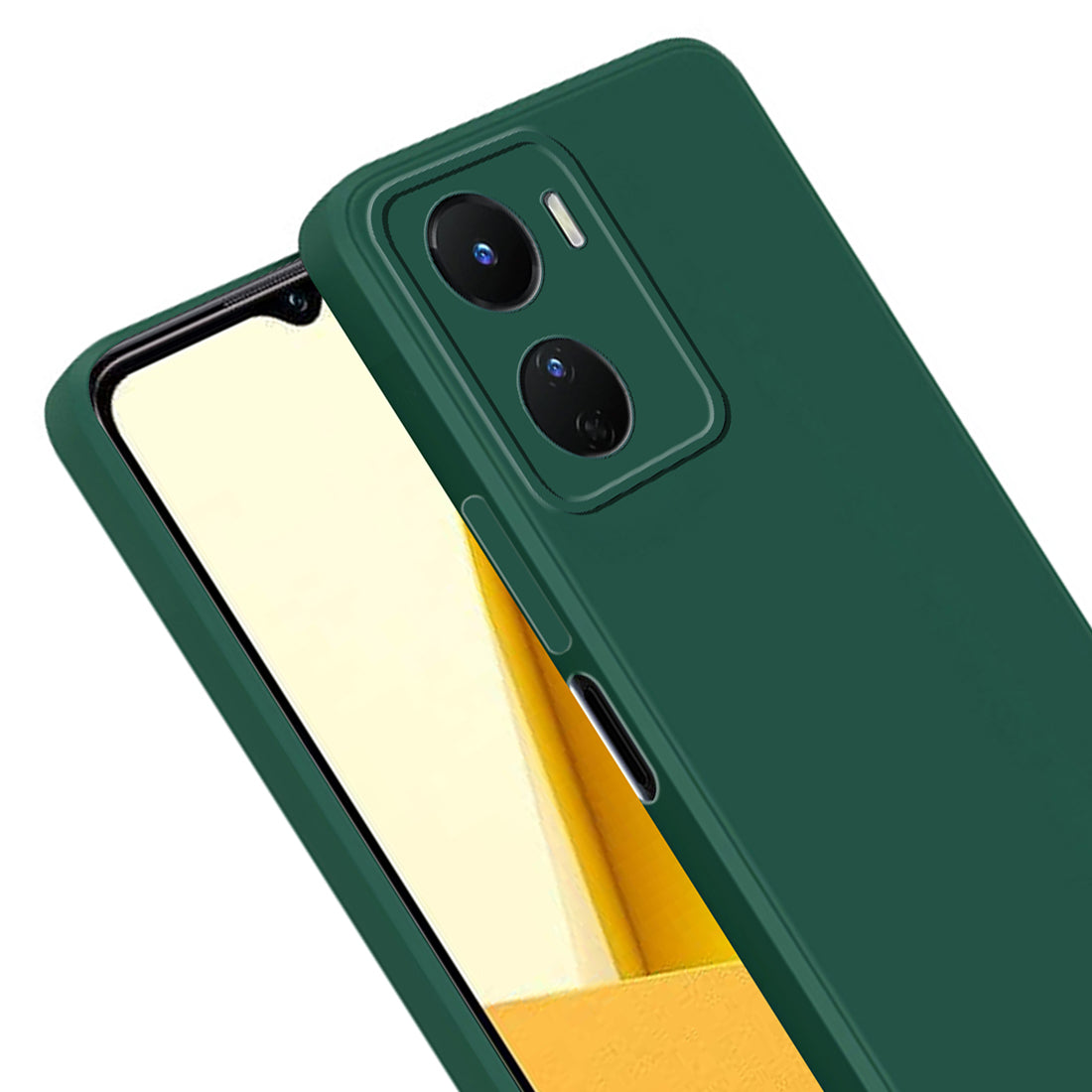 Liquid Silicone Case for Vivo Y16 4G / Y56 5G / T2x 5G