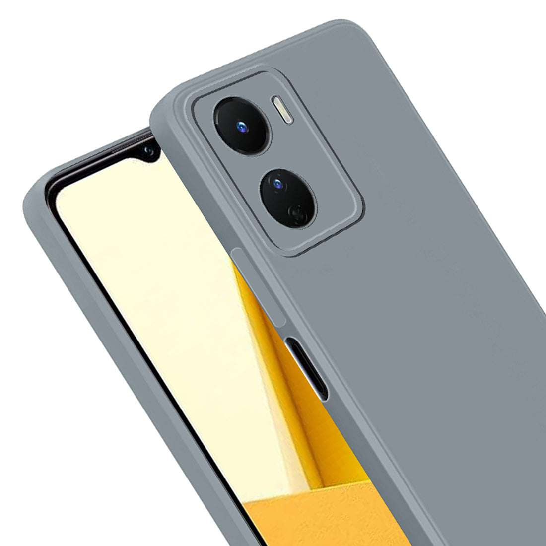 Liquid Silicone Case for Vivo Y16 4G / Y56 5G / T2x 5G