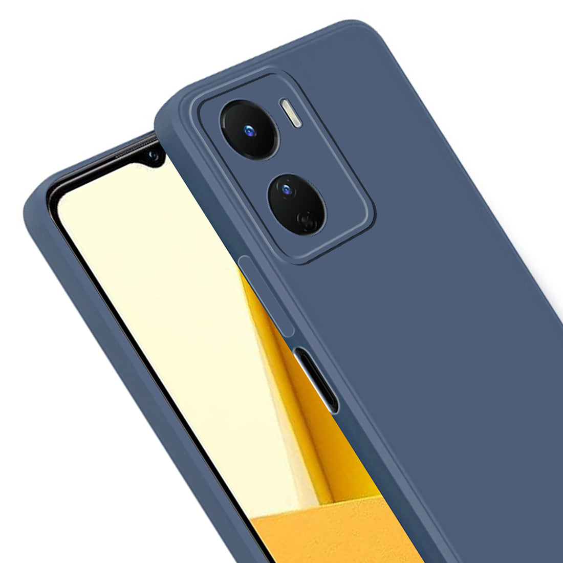 Liquid Silicone Case for Vivo Y16 4G / Y56 5G / T2x 5G