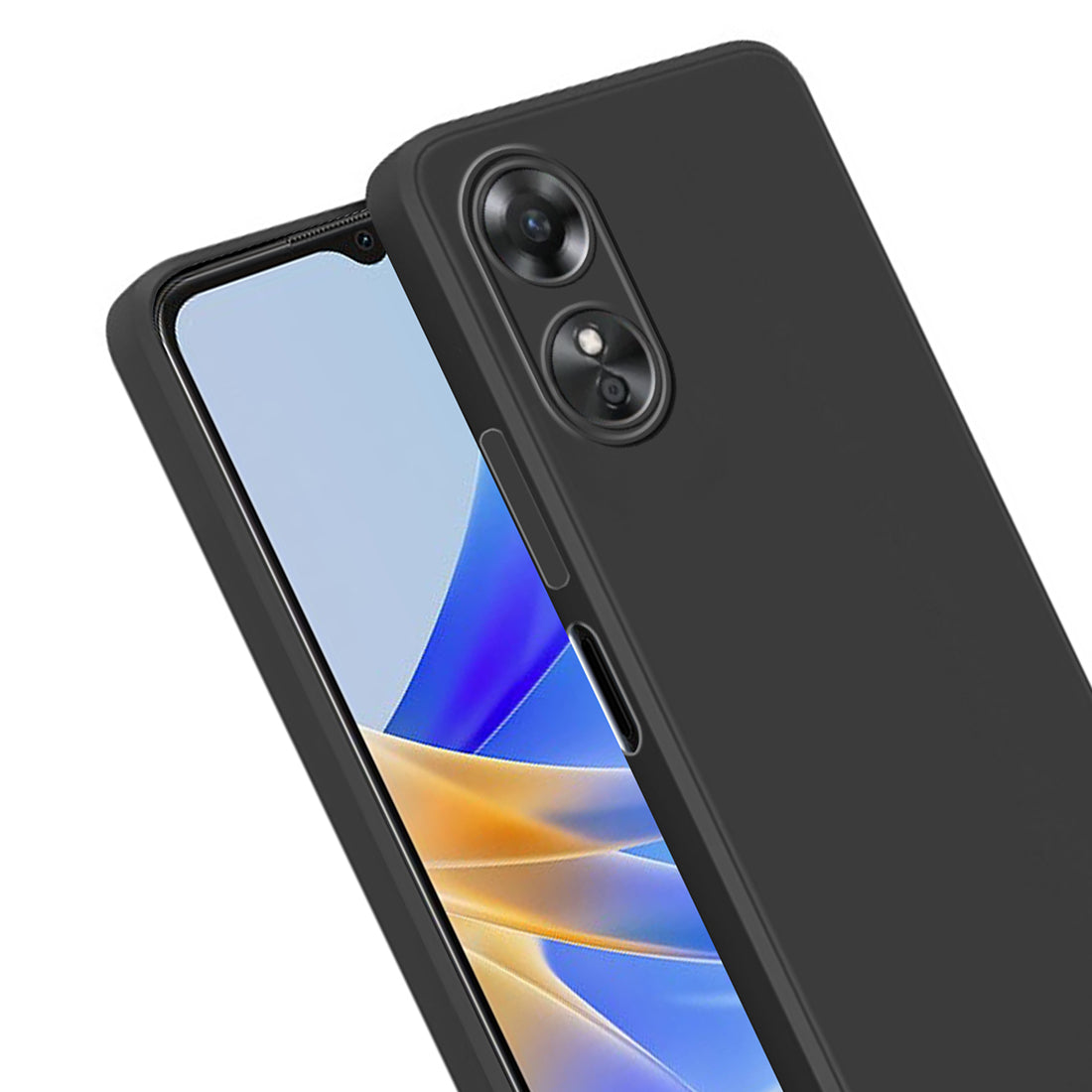 Liquid Silicone Case for Oppo A17 4G