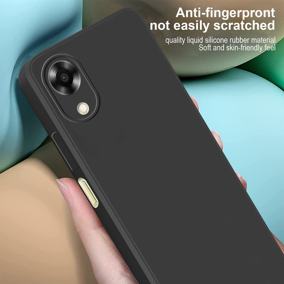 Liquid Silicone Case for Oppo A17k 4G