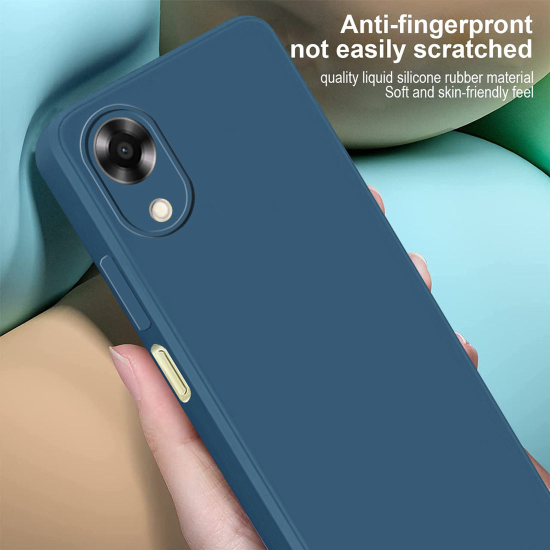 Liquid Silicone Case for Oppo A17k 4G