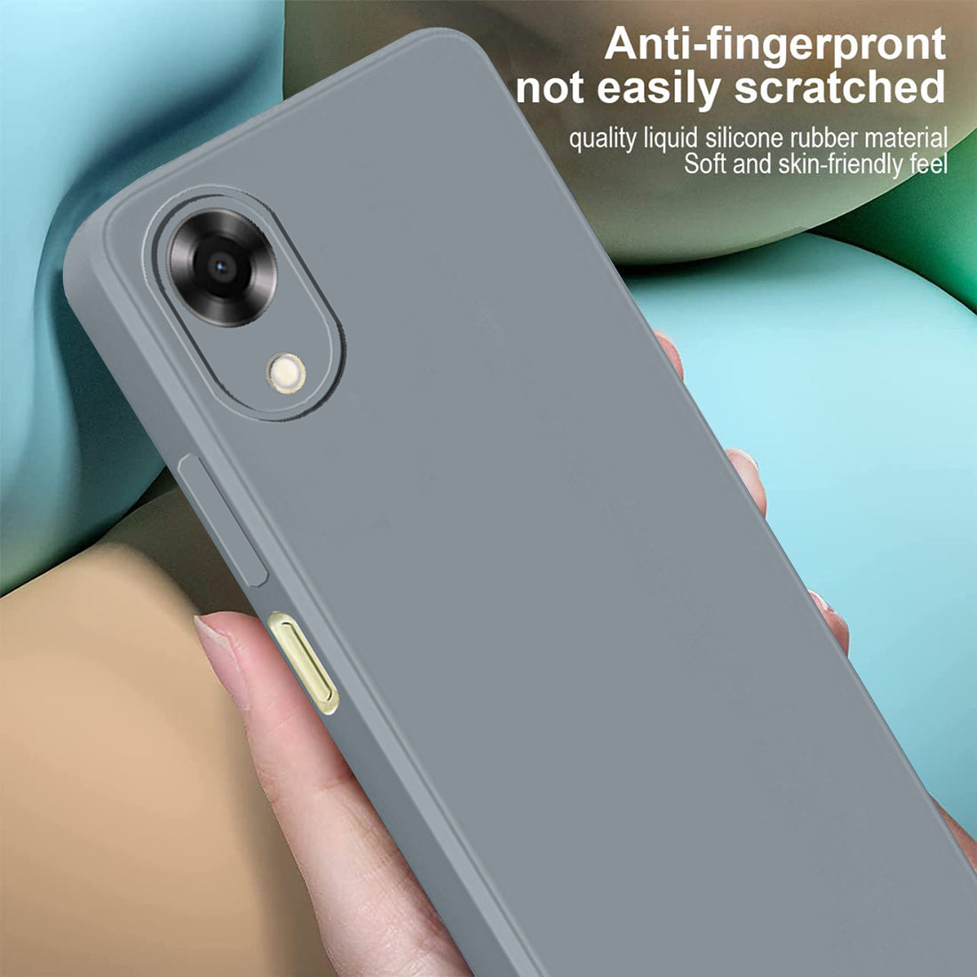 Liquid Silicone Case for Oppo A17k 4G