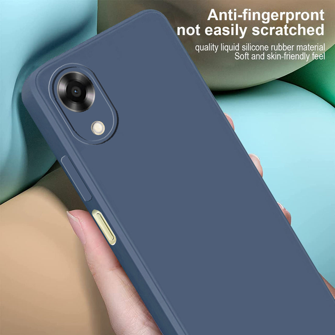 Liquid Silicone Case for Oppo A17k 4G