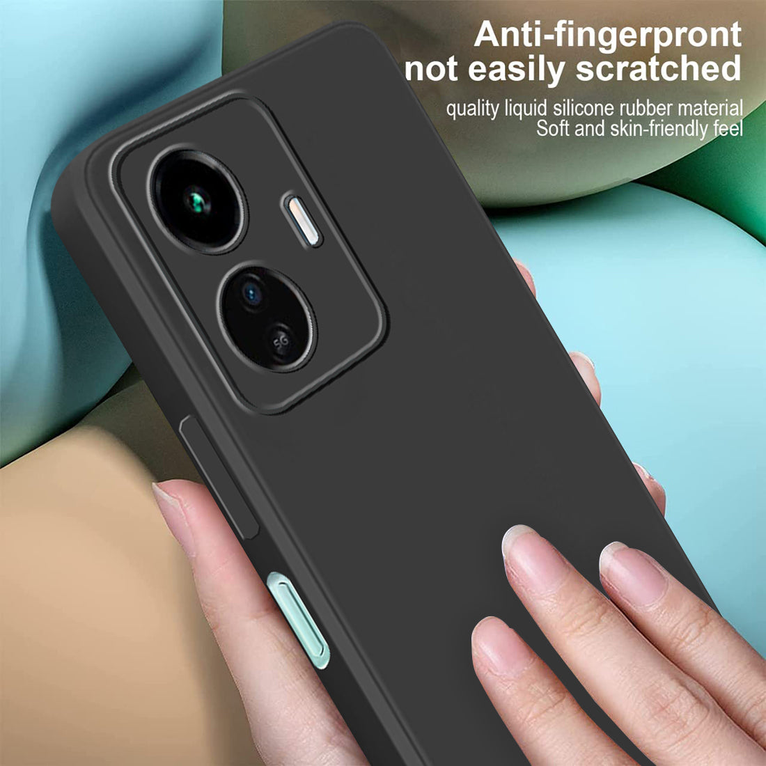 Liquid Silicone Case for iQOO Z6 Lite 5G