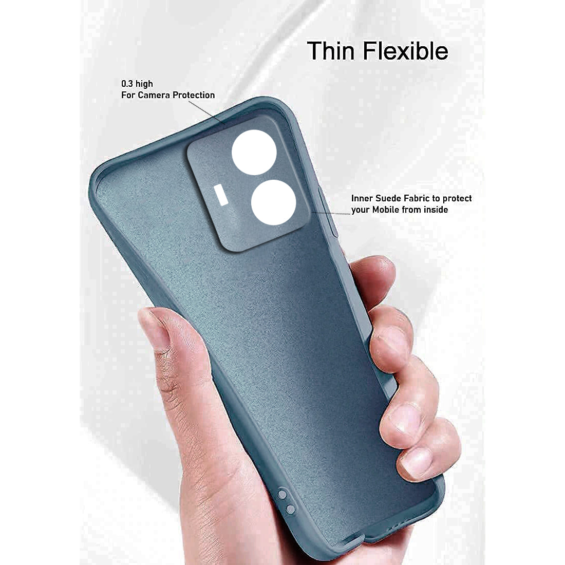 Liquid Silicone Case for iQOO Z6 Lite 5G