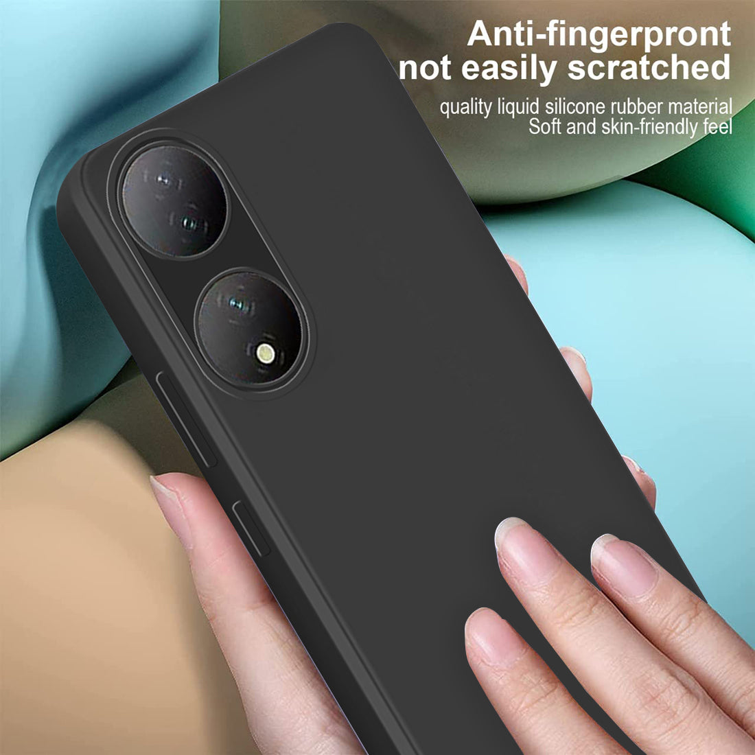 Liquid Silicone Case for Vivo Y100 5G / T2 5G