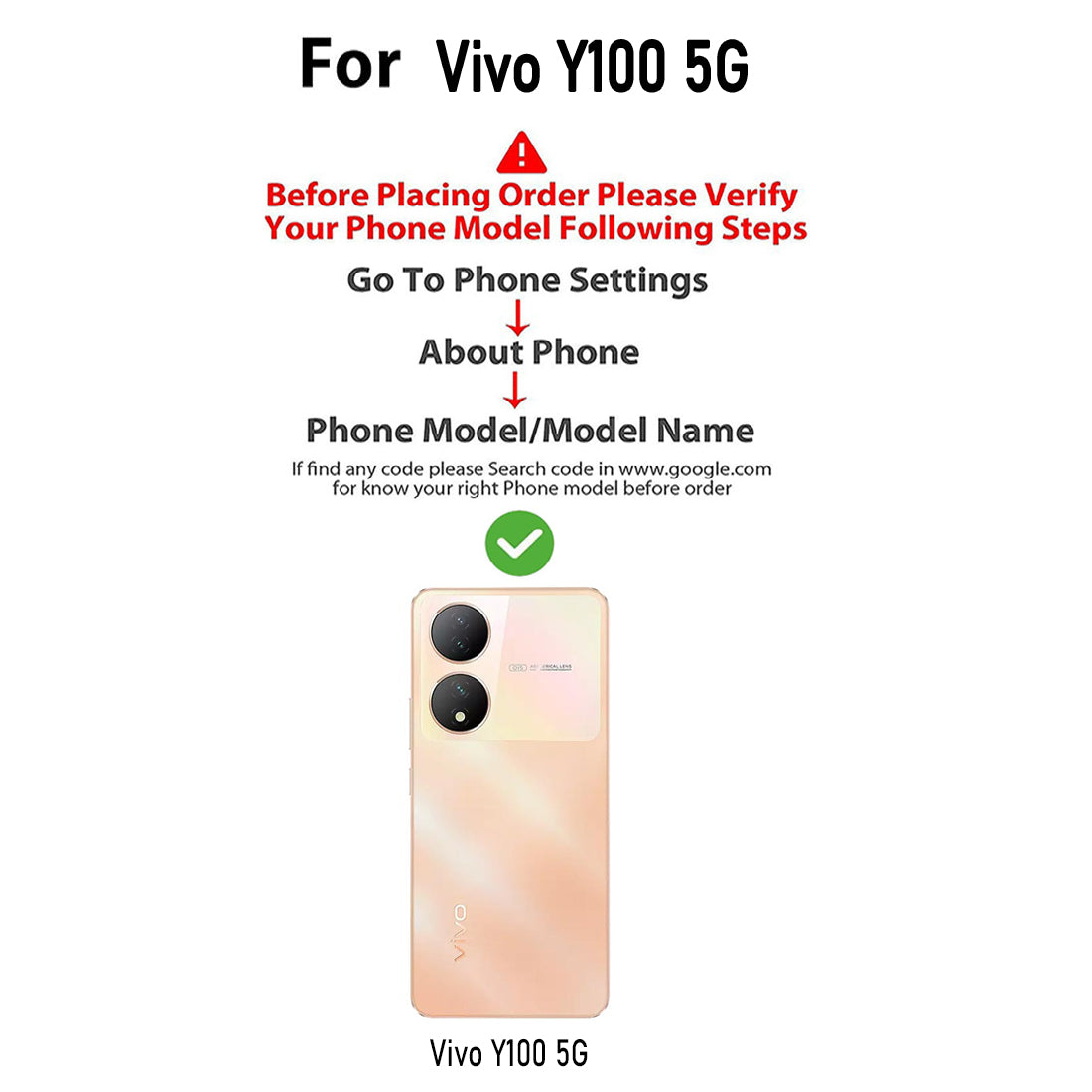 Liquid Silicone Case for Vivo Y100 5G / T2 5G