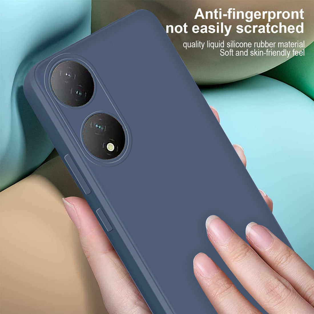 Liquid Silicone Case for Vivo Y100 5G / T2 5G