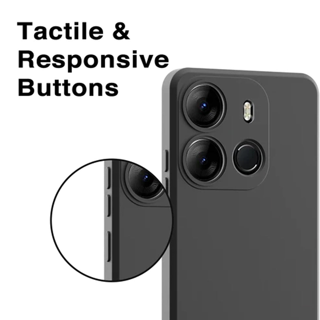 Liquid Silicone Case for Tecno Spark Go (2023)