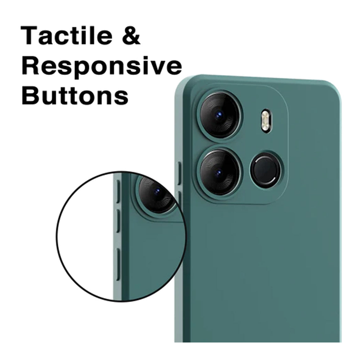 Liquid Silicone Case for Tecno Spark Go (2023)