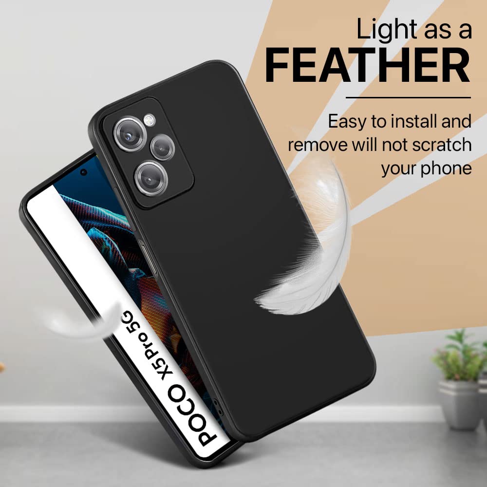 Liquid Silicone Case for Poco X5 Pro 5G / Mi Redmi Note 12 Pro 5G / 12 Pro Plus 5G