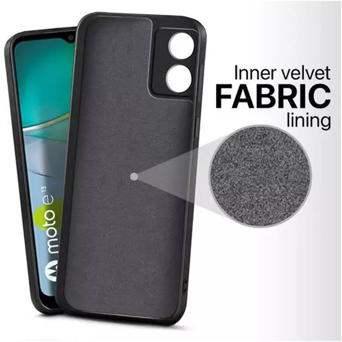 Liquid Silicone Case for Motorola Moto E13 4G