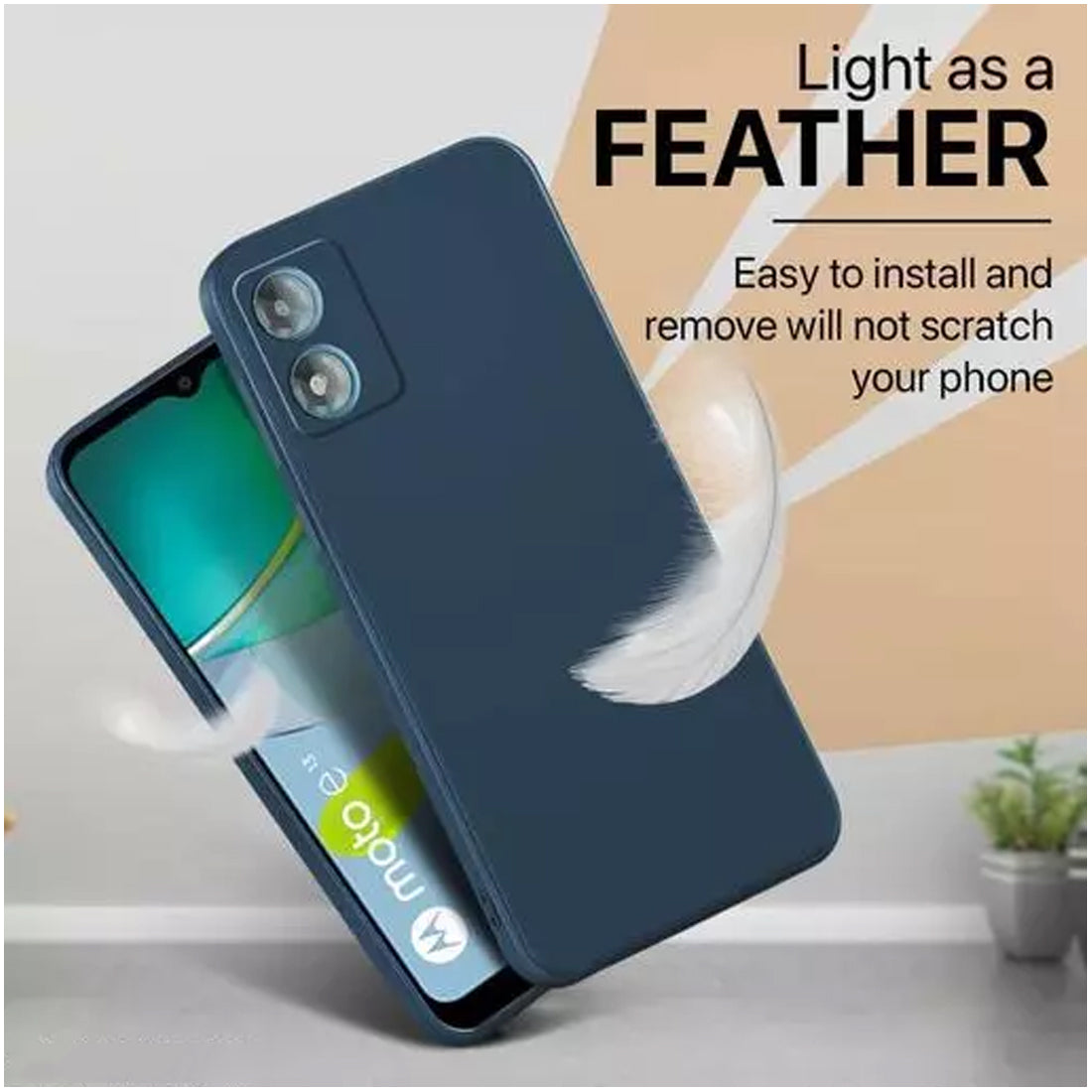 Liquid Silicone Case for Motorola Moto E13 4G