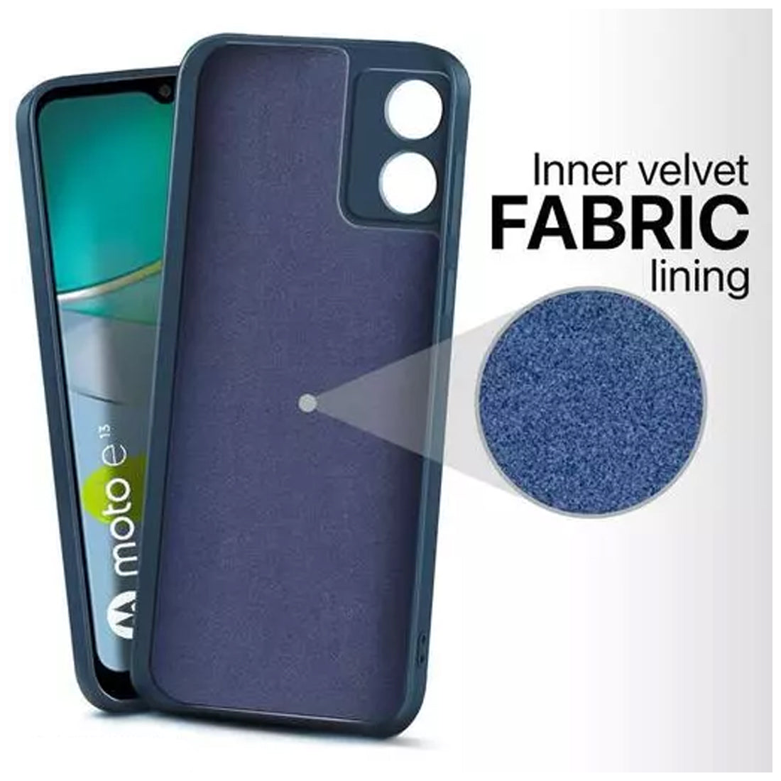 Liquid Silicone Case for Motorola Moto E13 4G