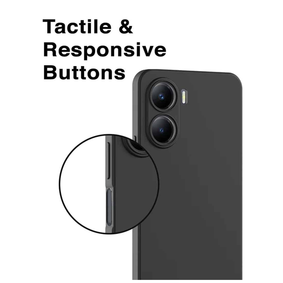 Liquid Silicone Case for Vivo Y56 4G / Y16 5G / T2x 5G