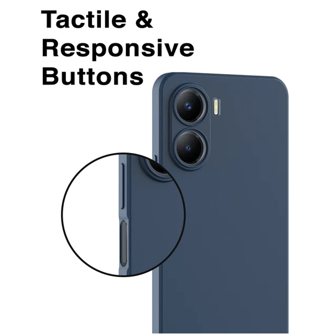 Liquid Silicone Case for Vivo Y56 4G / Y16 5G / T2x 5G