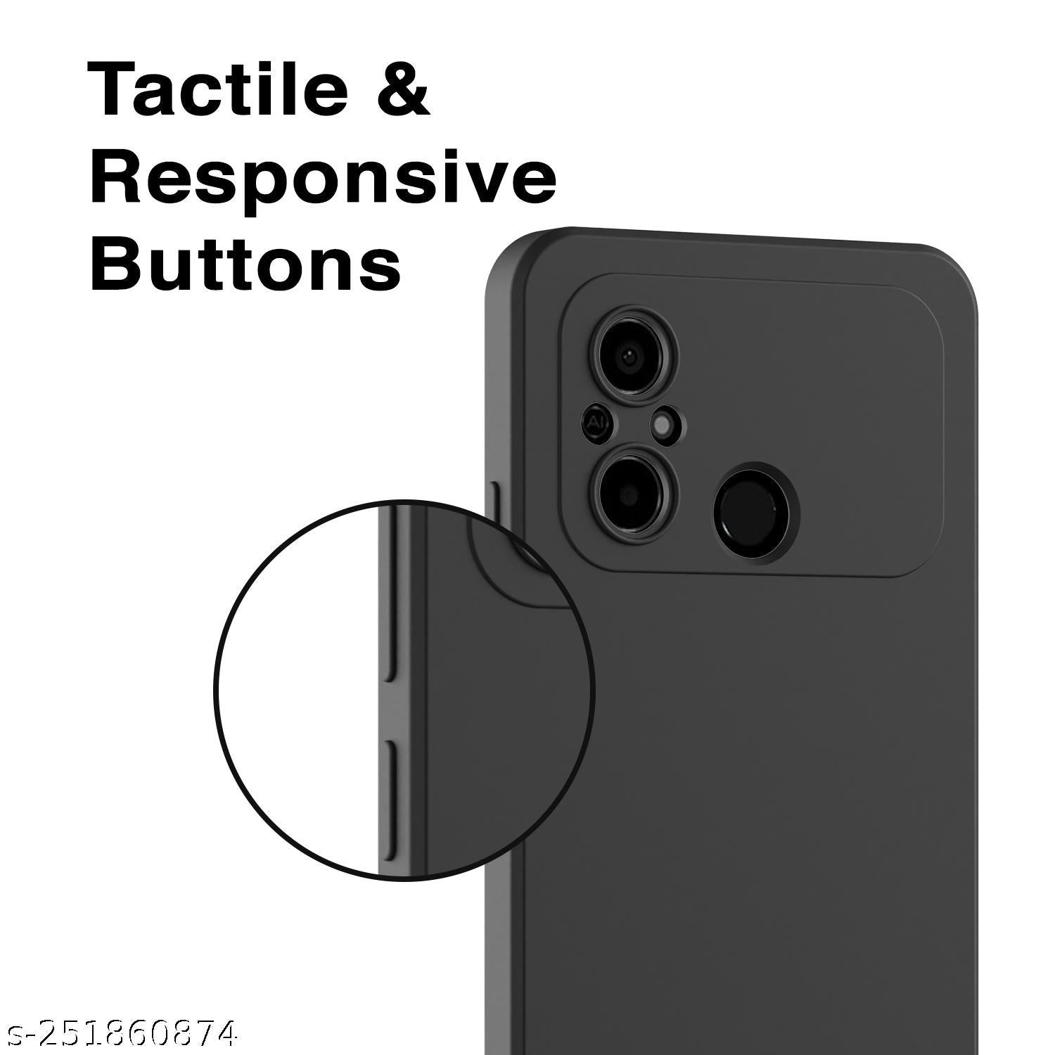 Liquid Silicone Case for Poco C55 4G / Mi Redmi 12C 4G