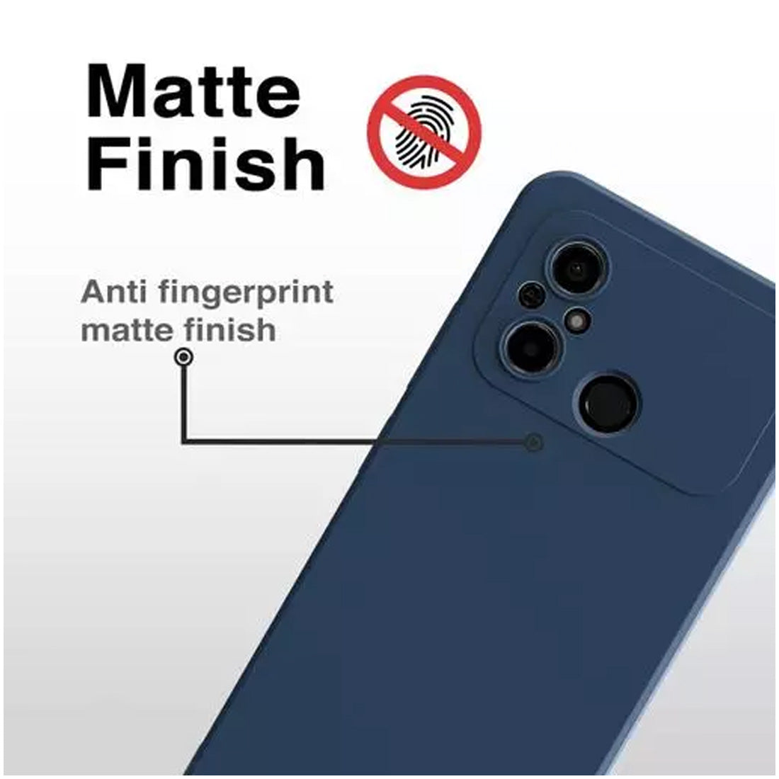 Liquid Silicone Case for Poco C55 4G / Mi Redmi 12C 4G