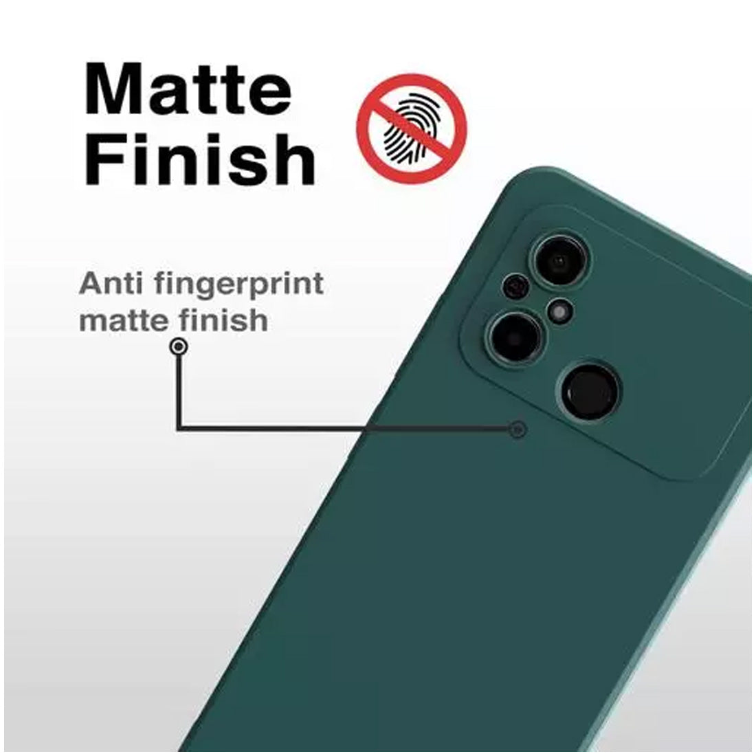 Liquid Silicone Case for Poco C55 4G / Mi Redmi 12C 4G
