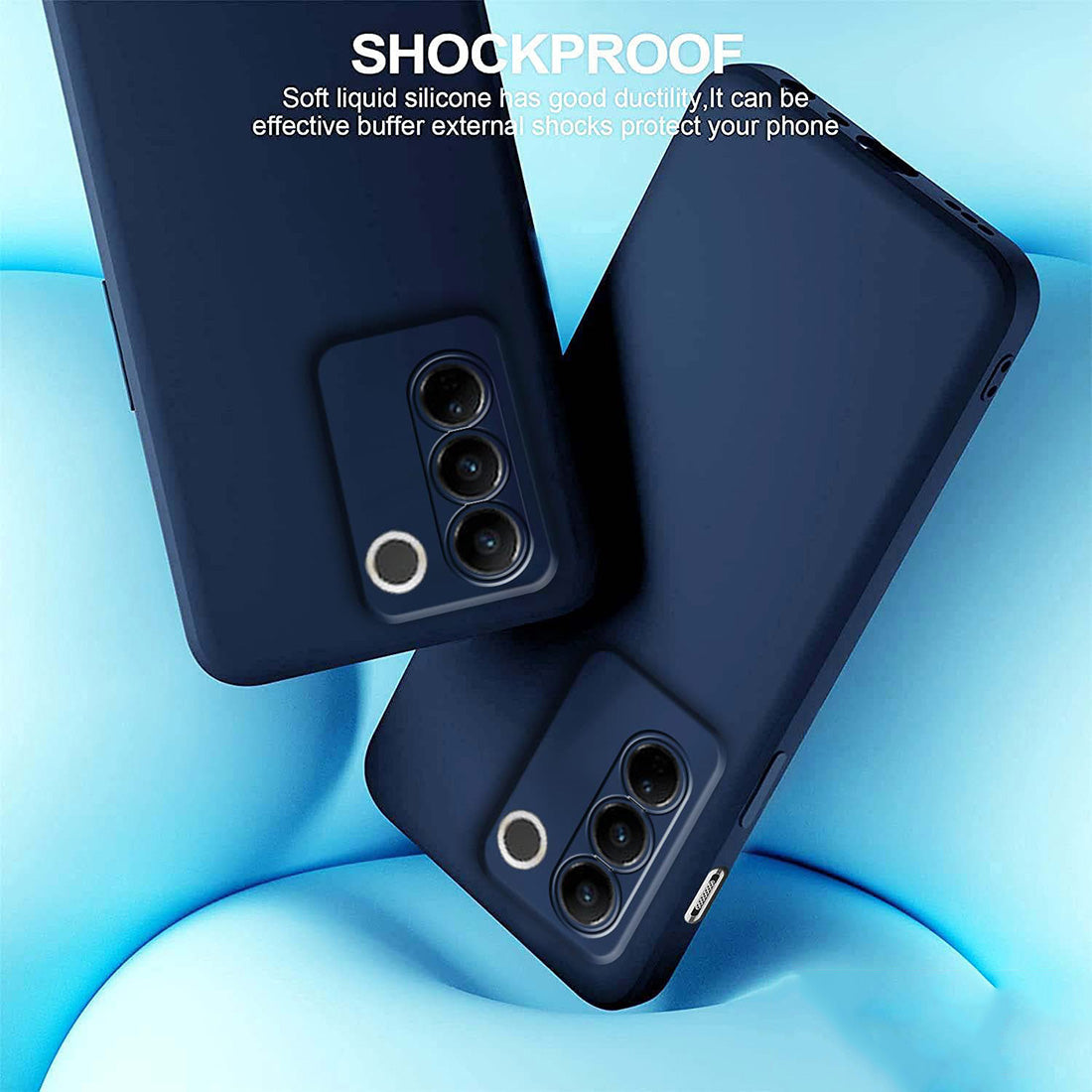 Liquid Silicone Case for Vivo V27 5G / V27 Pro 5G