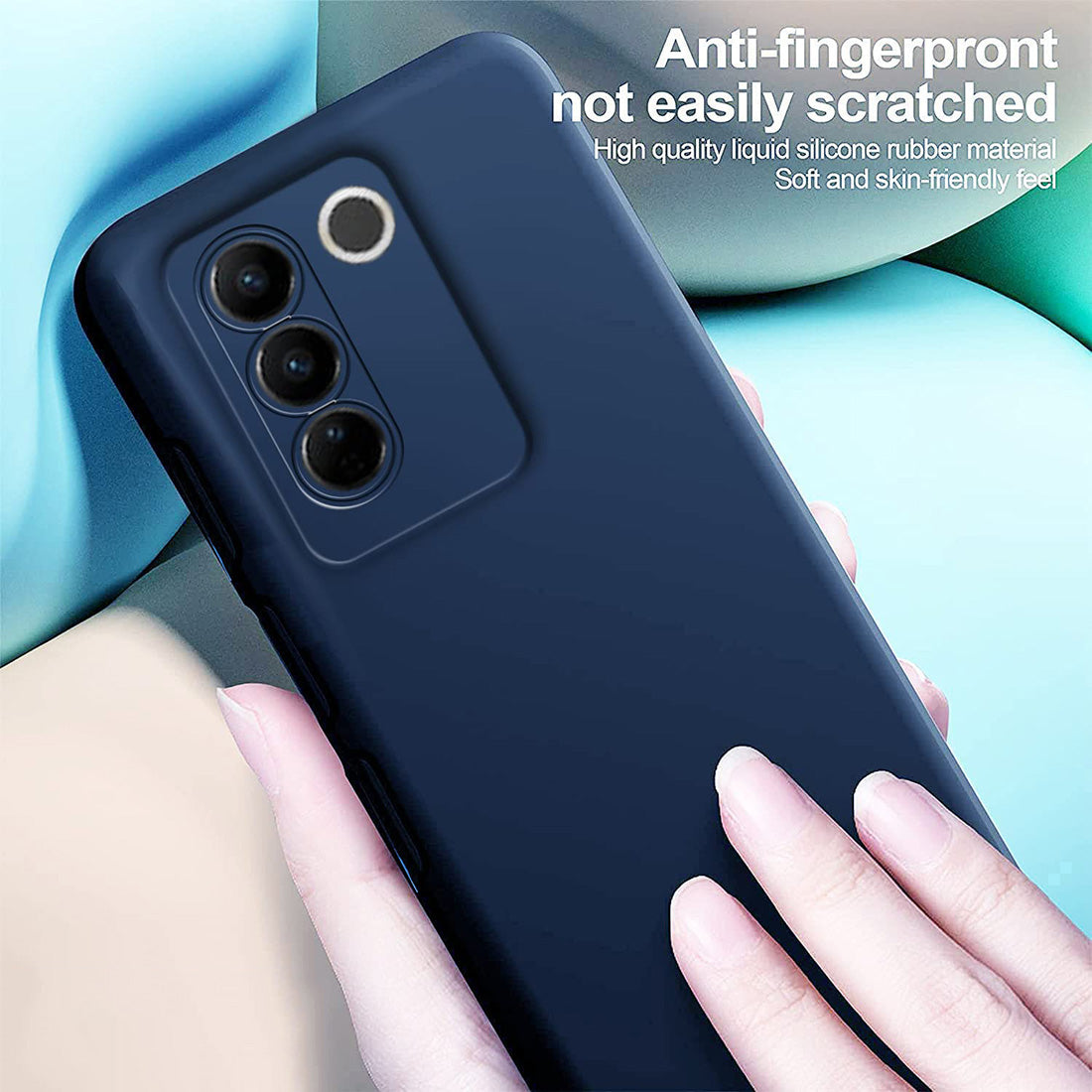 Liquid Silicone Case for Vivo V27 5G / V27 Pro 5G