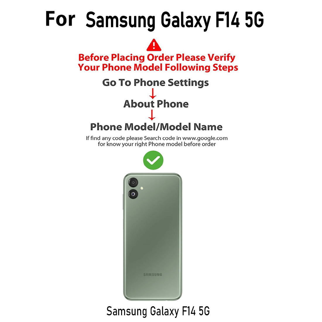 Liquid Silicone Case for Samsung Galaxy F14 5G