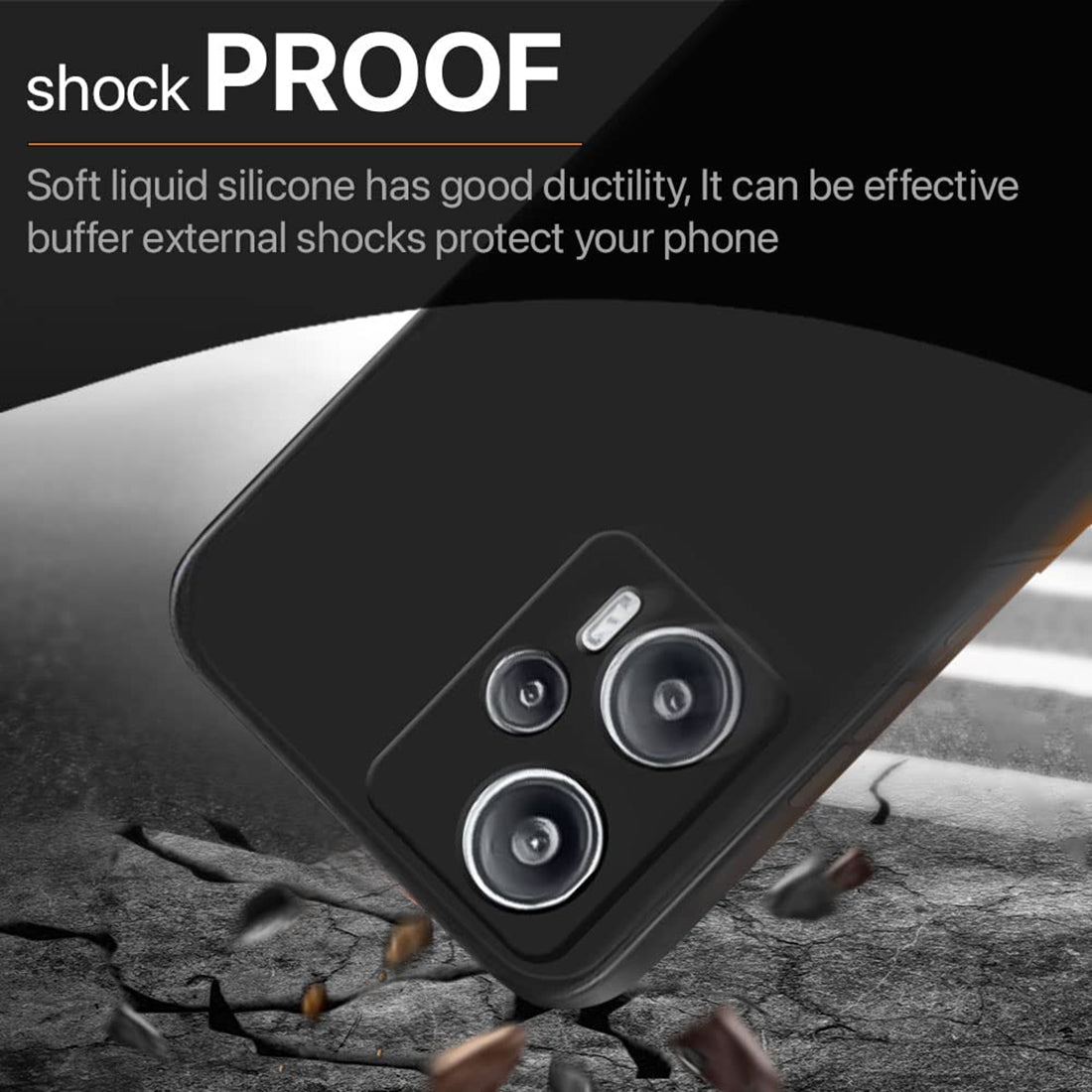 Liquid Silicone Case for Poco F5 5G