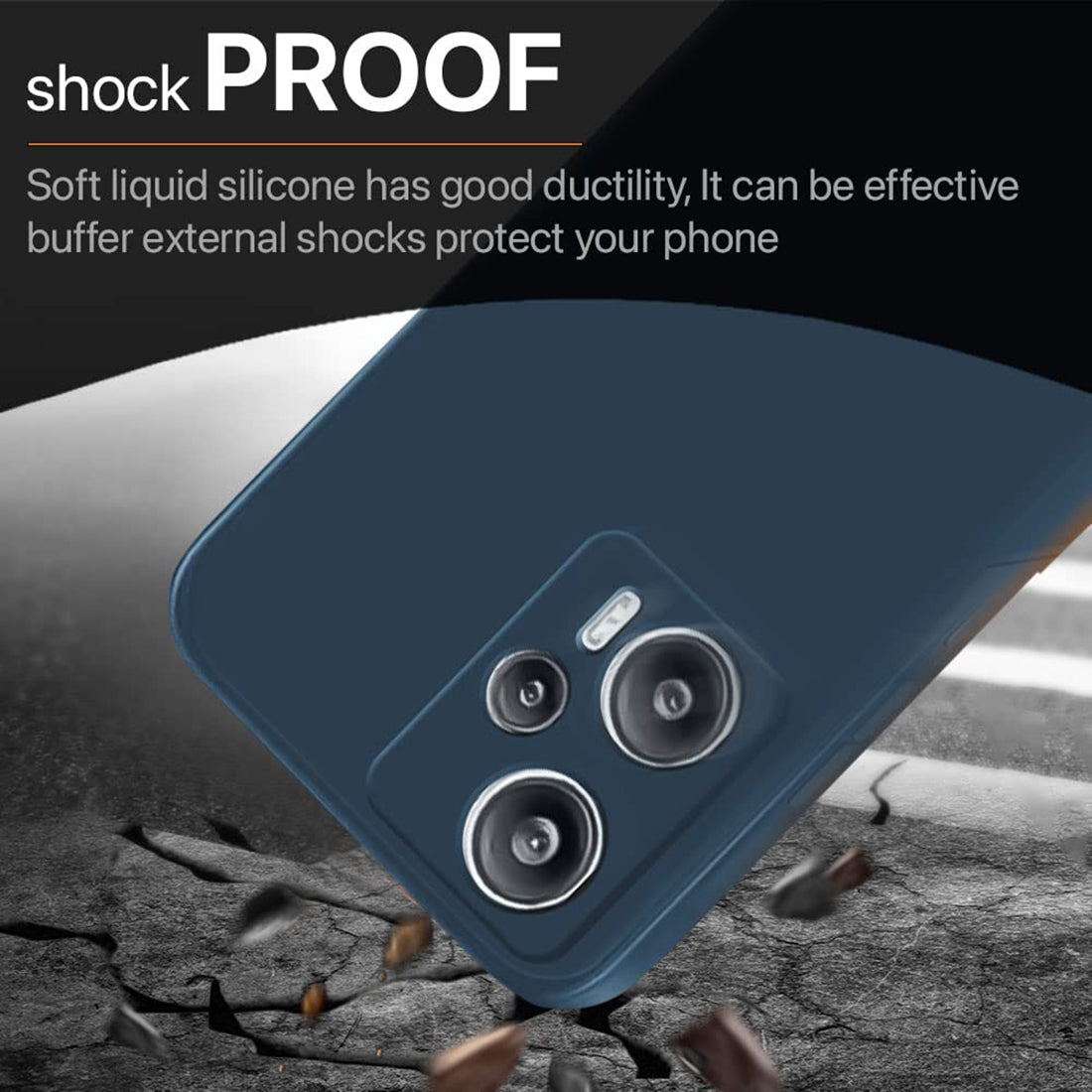 Liquid Silicone Case for Poco F5 5G