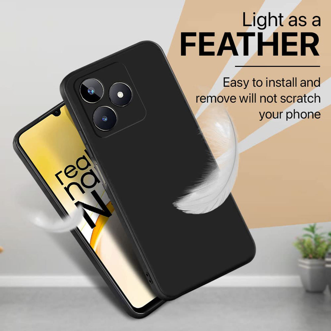Liquid Silicone Case for Realme Narzo N53 4G / C53 4G / C51 4G
