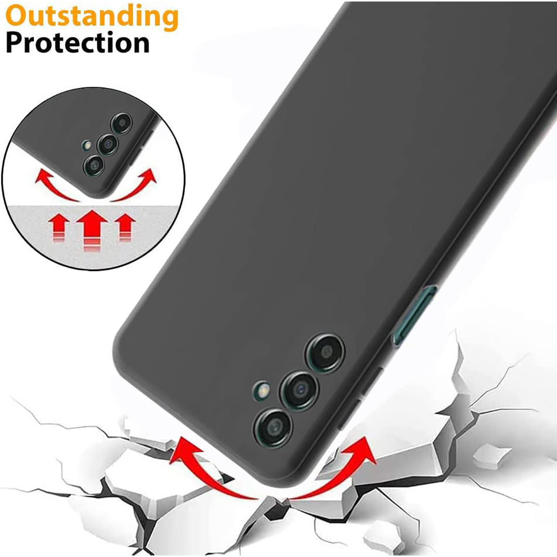Liquid Silicone Case for Samsung Galaxy F54 5G