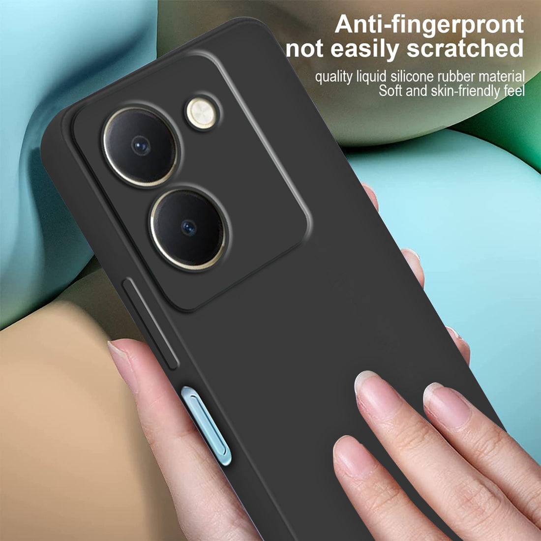 Liquid Silicone Case for Vivo Y36 4G